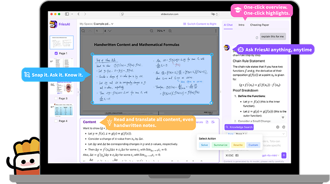 FriesAI Multilingual Assistant Interface